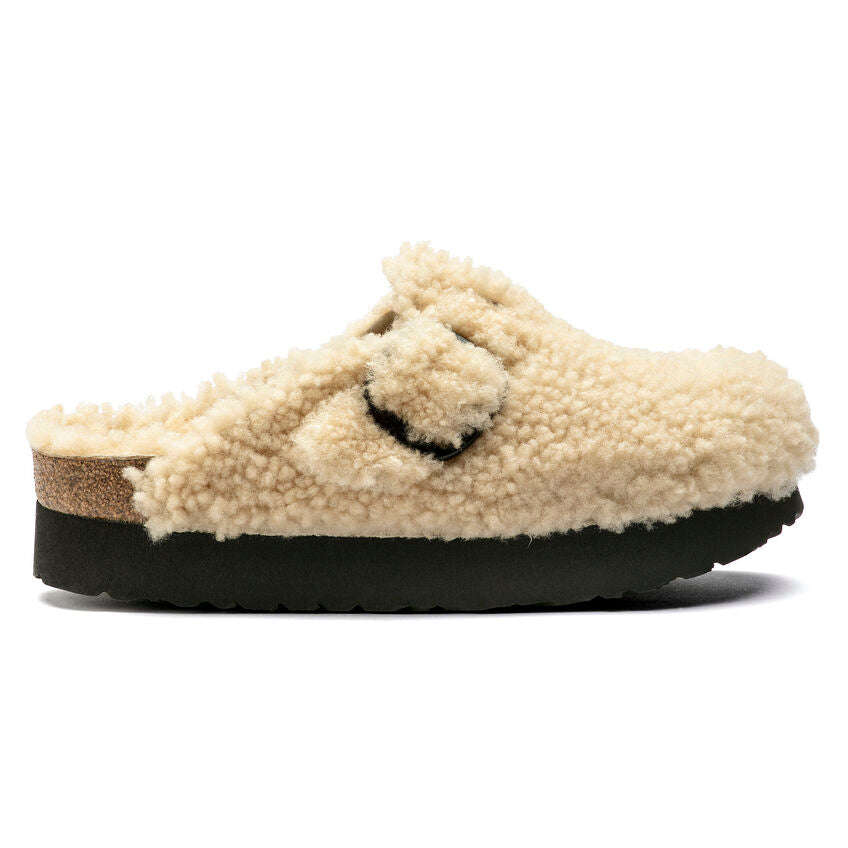 Boston Shearling Teddy Eggshell