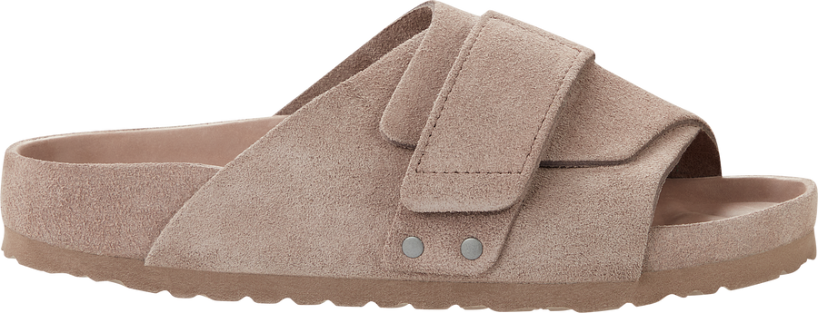 Kyoto Suede Leather - Gray Taupe