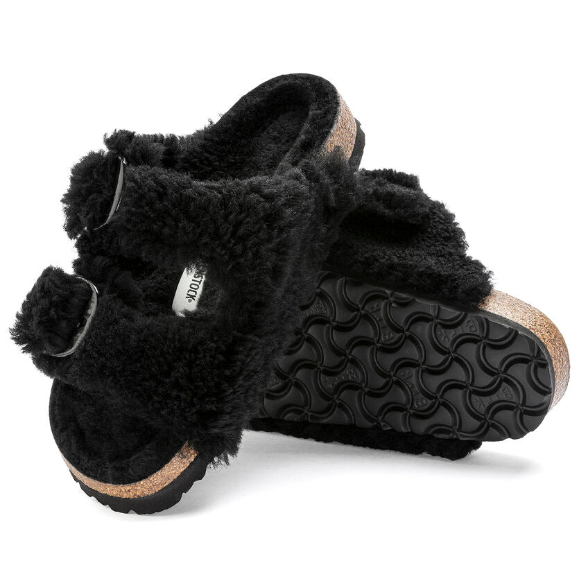 Arizona Shearling Teddy Black