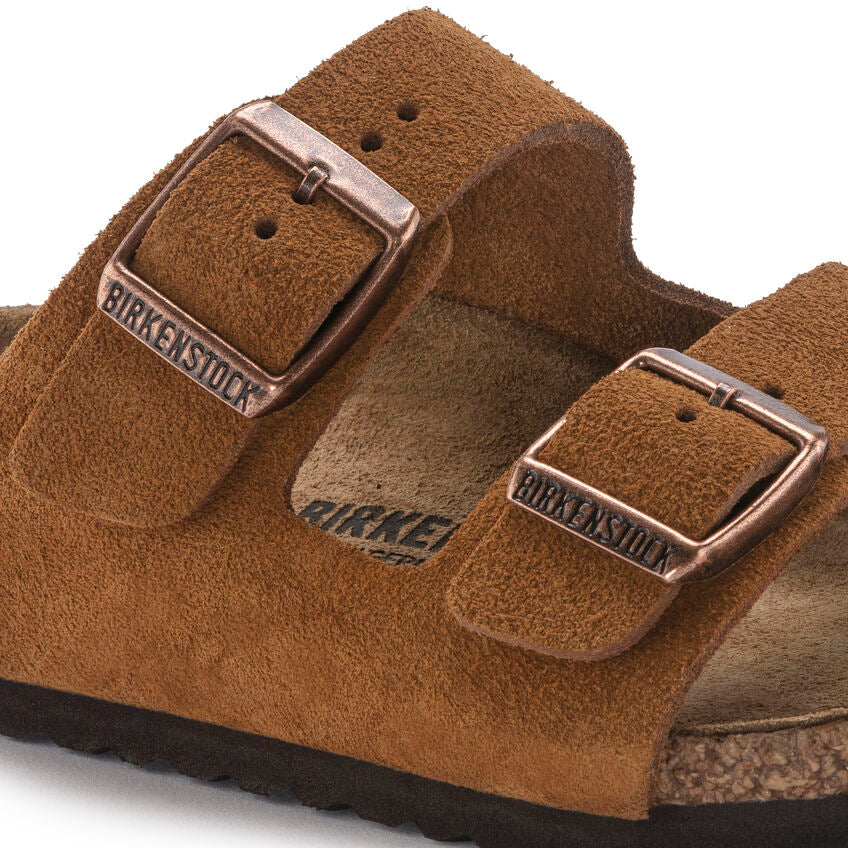 Arizona Suede Leather - Mink
