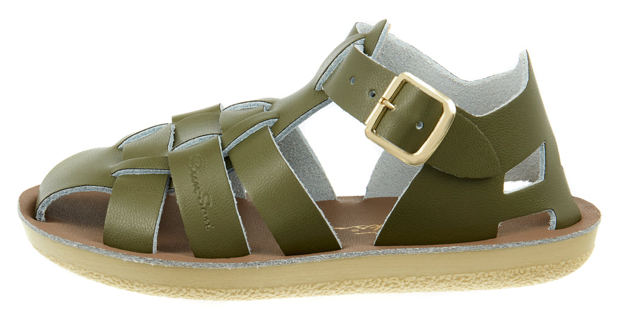 Salt Water - Sandals - Sandals Shark Olive