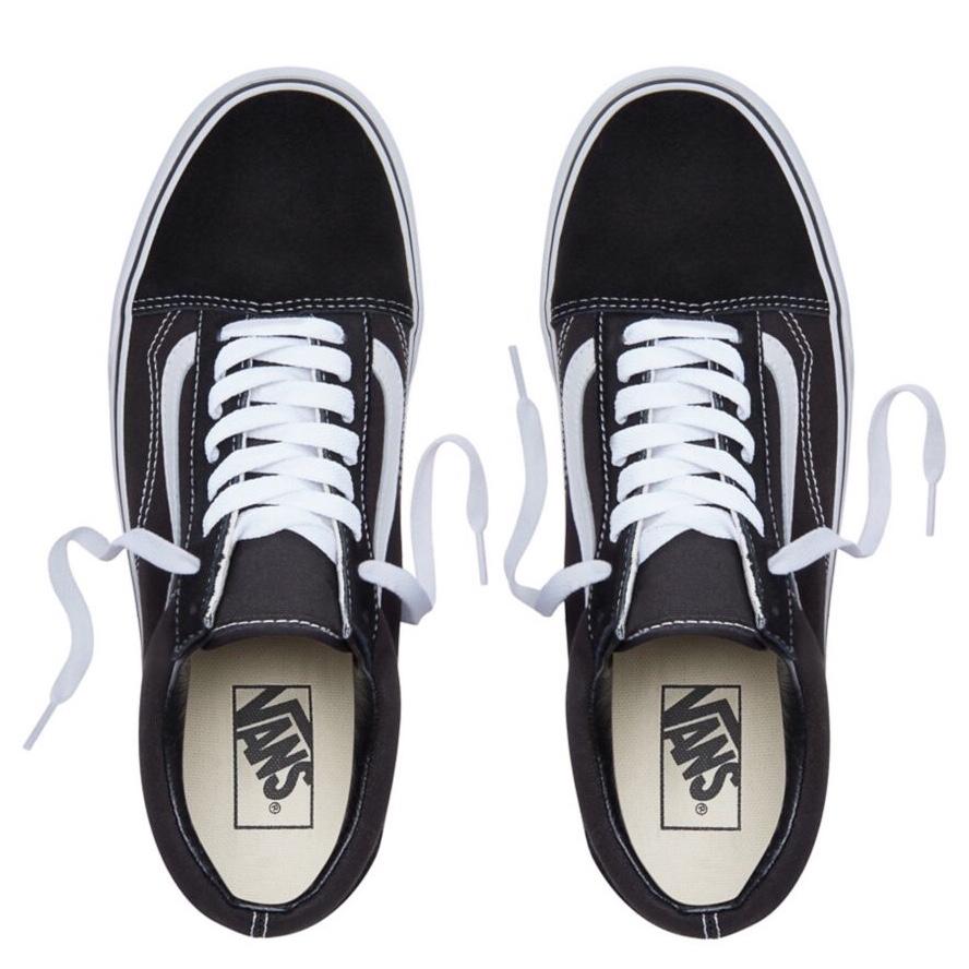 Vans - Sneakers - VANS Old Skool Platform - (Suede/Canvas) Black-White