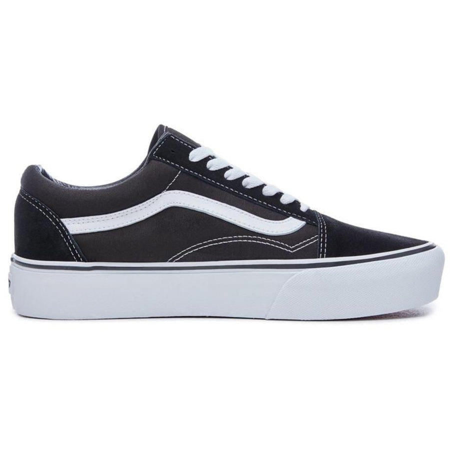 Vans - Sneakers - VANS Old Skool Platform - (Suede/Canvas) Black-White