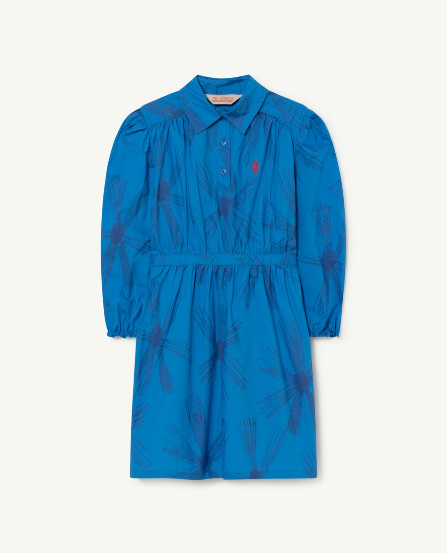 Weasel Kids Dress - Blue Stars