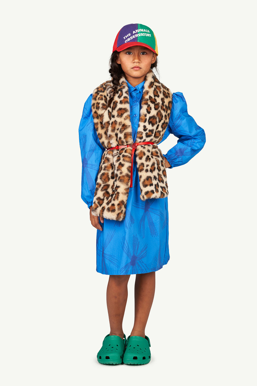 Weasel Kids Dress - Blue Stars
