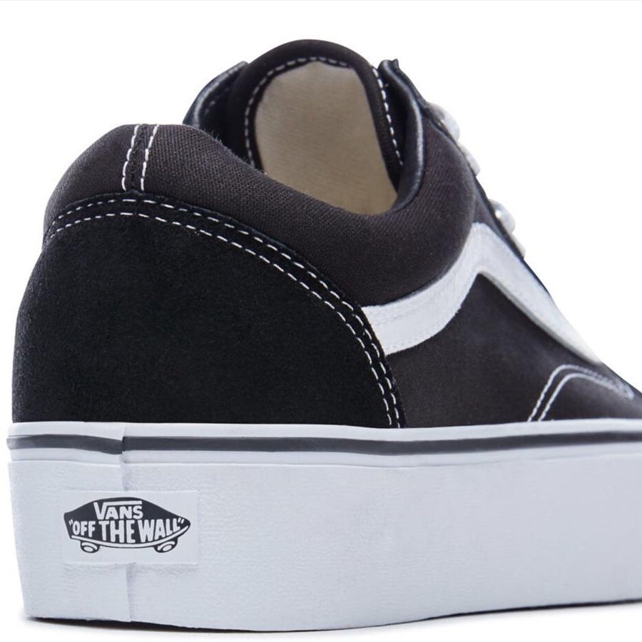 Vans - Sneakers - VANS Old Skool Platform - (Suede/Canvas) Black-White
