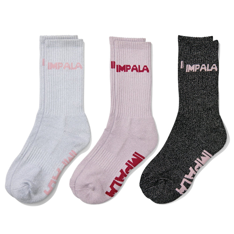 Impala Sparkle Sock 3pk