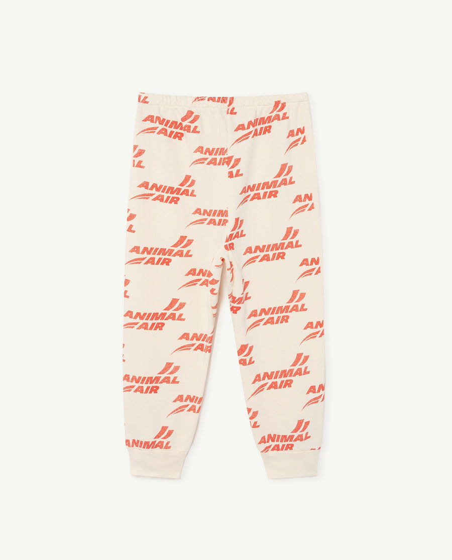 Pants White Animal Air - The Animals Observatory