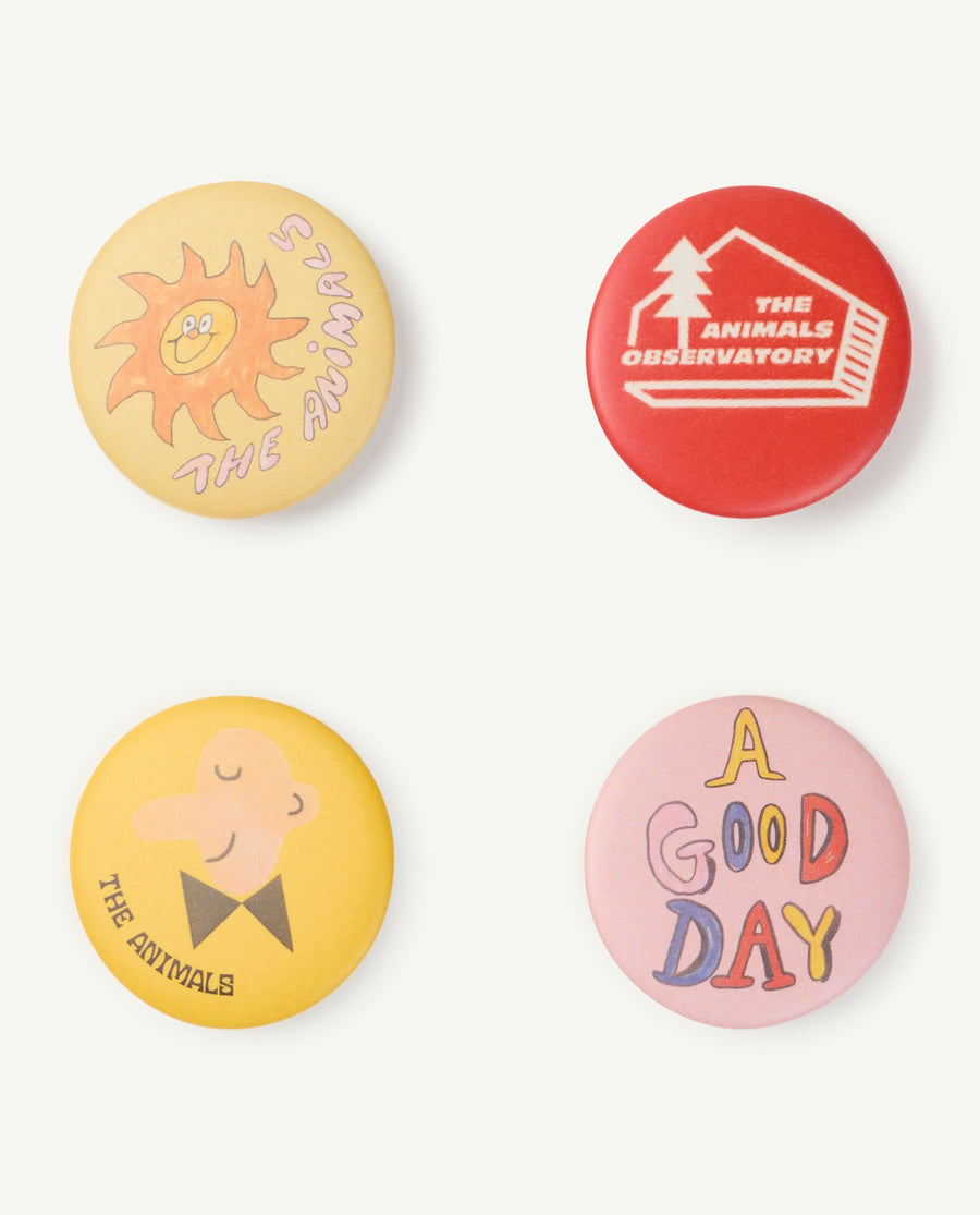 Button Yellow Badge