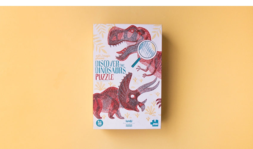 DISCOVER THE DINOSAURS PUZZLE