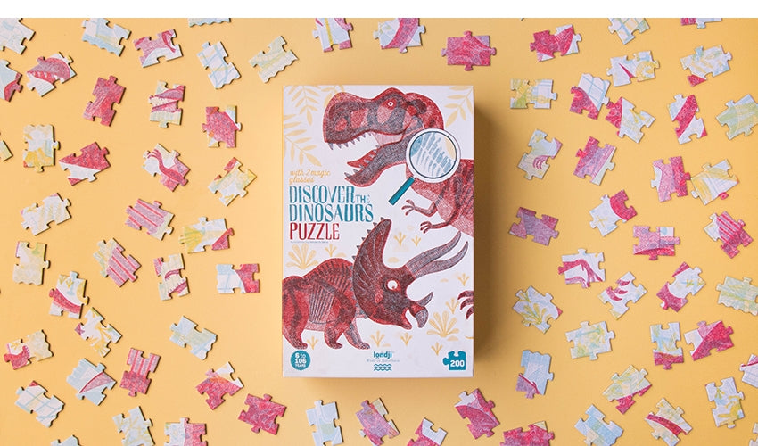 DISCOVER THE DINOSAURS PUZZLE