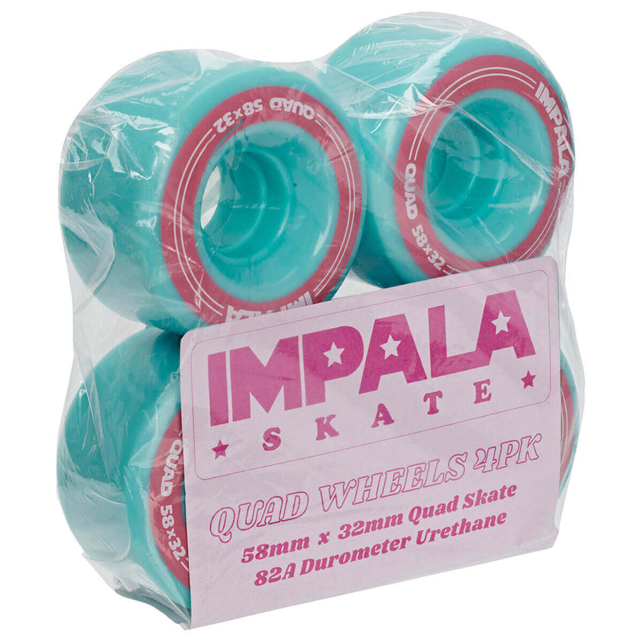Replacement Wheels 4pk - Aqua