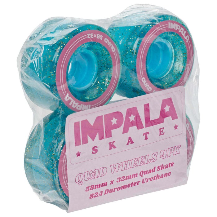 Replacement Wheels 4pk - Holographic Glitter