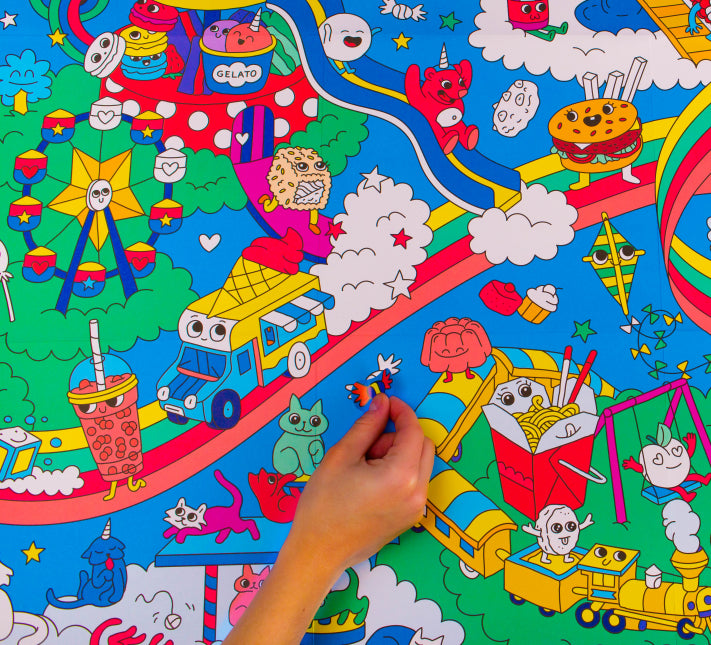 Kawaii - Sticker Poster