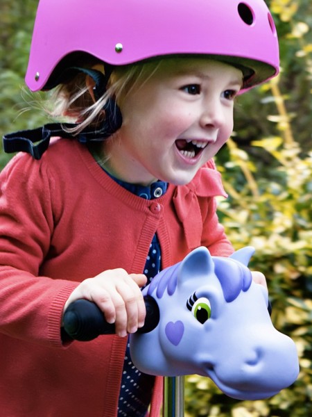 Tête de Poney - Violet